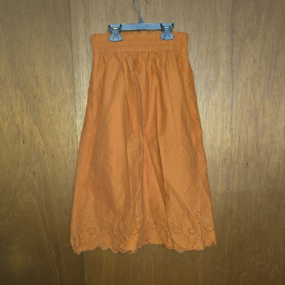 Orange Women's Skirt
